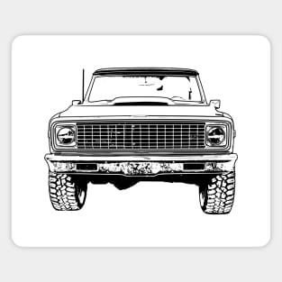 Chevy K5 Blazer Sketch Art Magnet